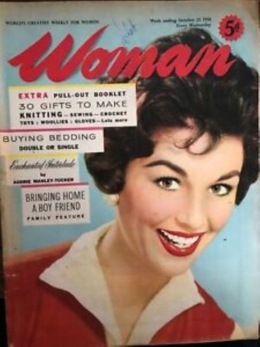 Vintage woman magazine october - magazine,
