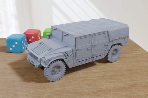 Hmmwv m998 troop carrier 3d - hmmwv,