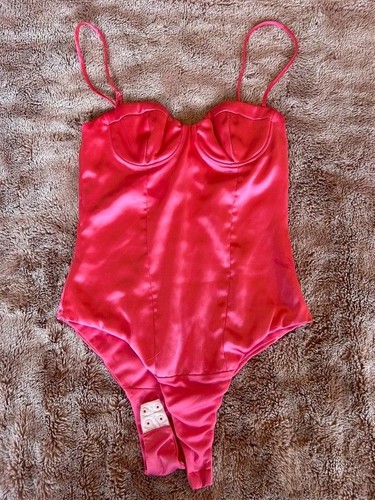 Pink silky playsuit top