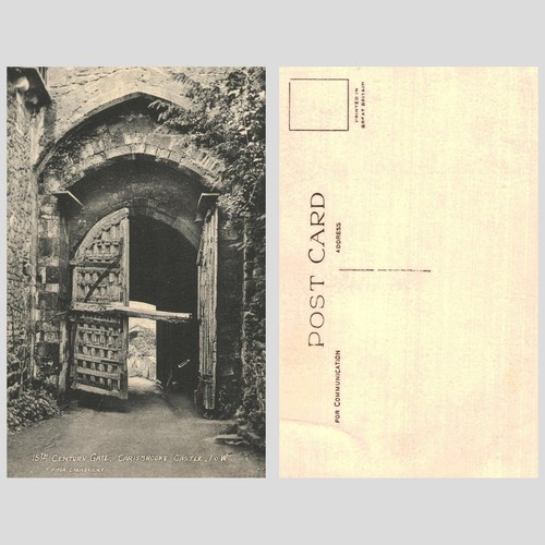 Vintage postcard 15th - -,