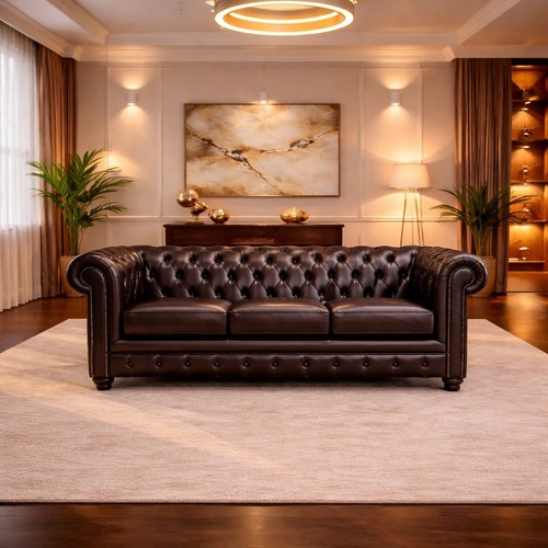 Luxury chesterfield leather - luxury,