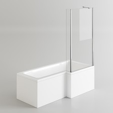 Bath bathtub shaped - bathtub, 1700mm