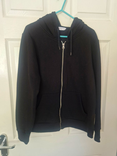 Women black full zip - black,