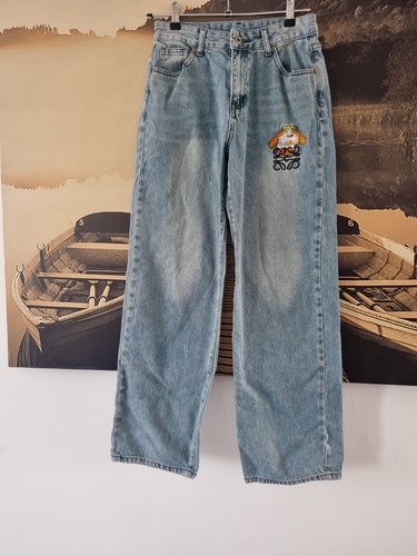 Great pair wide leg jeans - great,