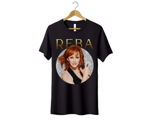 Reba mcentire glitter portrait - mcentire,