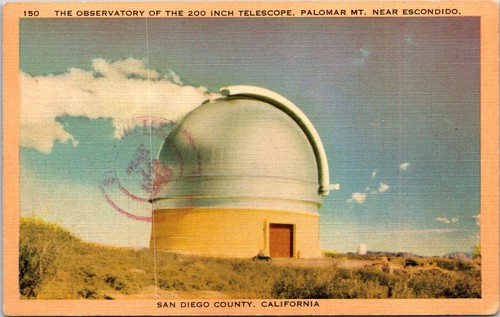 Palomar 200 inch telescope - mt.,