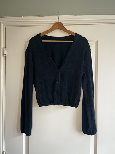 Zara ribbed cropped cardigan - cropped,