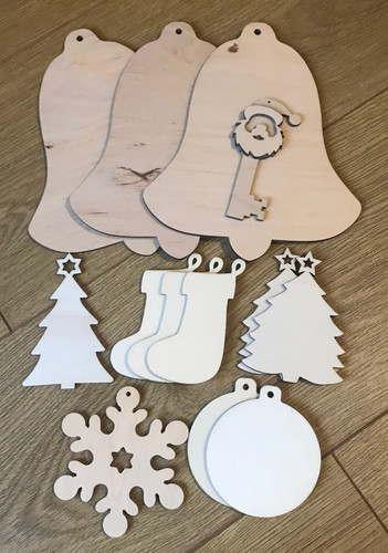 Assorted christmas shapes - assorted,