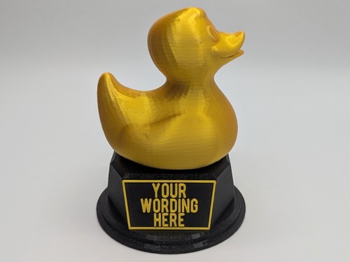 Personalised rubber ducky - personalised,