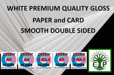 Gloss range paper and card - range, of