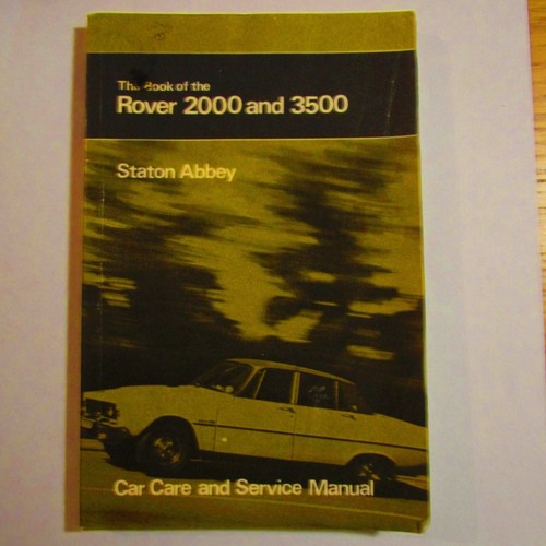 Rover 2000 2200 - 2000, 3500