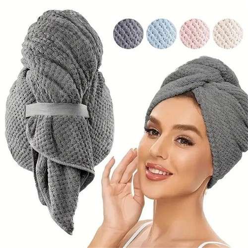 Large microfiber hair towel - microfiber,