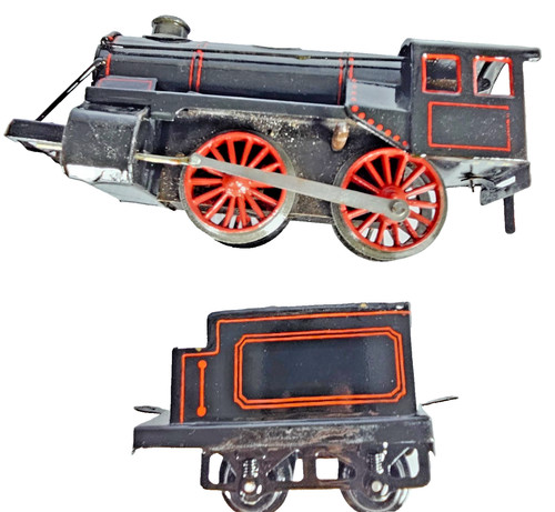 Gauge 0 clockwork steam - o, 0-4-0