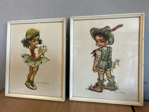 Vintage framed brownie - 2,