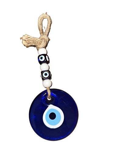 Blue evil eye nazar glass - nazar,