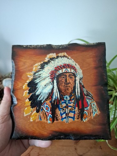 Vintage american indian chief - american,