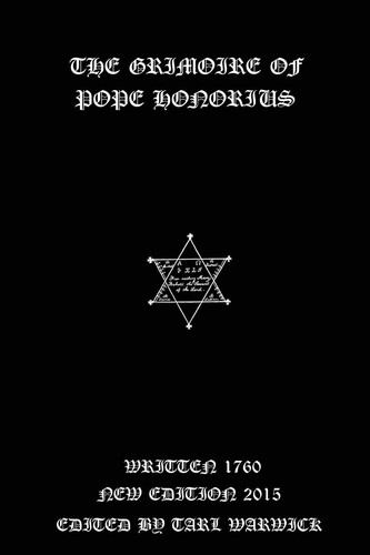 The grimoire pope - grimoire, honorius