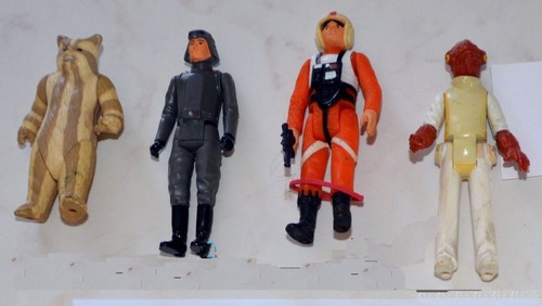 Vintage star wars figures - star,