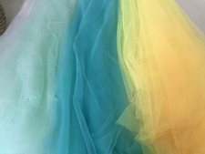 Clearance soft sheer tulle - sheer,
