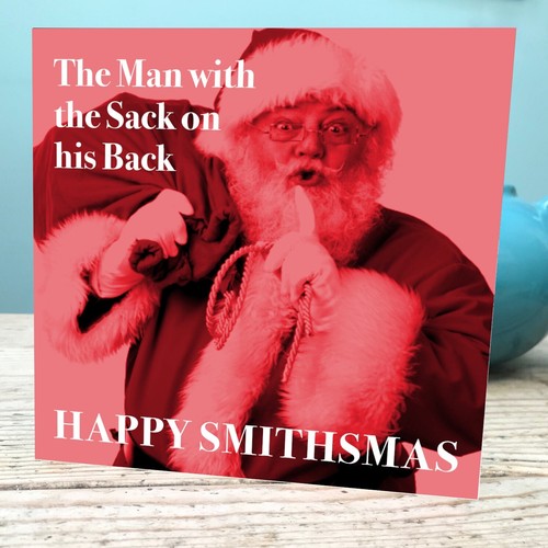 The smiths fan christmas card - the,