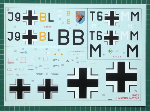 Decal sheet airfix - decal,