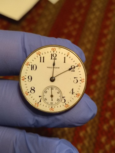 Vintage 1907 waltham pocket - 1907,