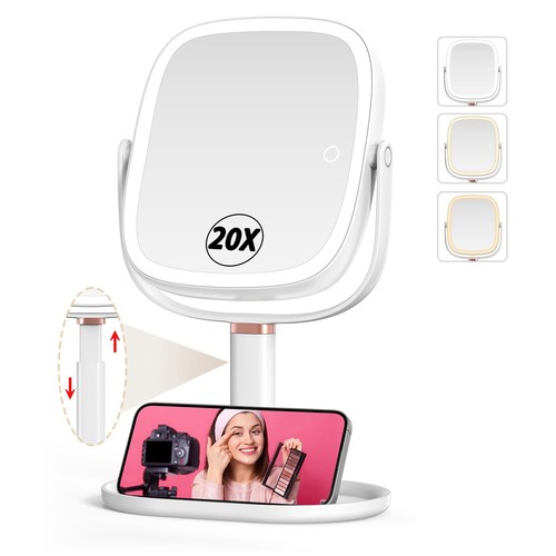 Makeup mirror with - makeup, light