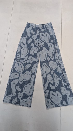 Girls wide leg leggings - wide,