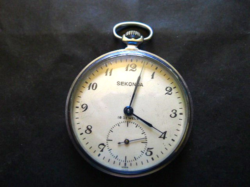 Sekonda jewelled chromed - 18,