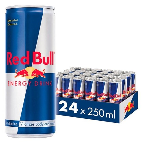 Red bull energy drink - red,
