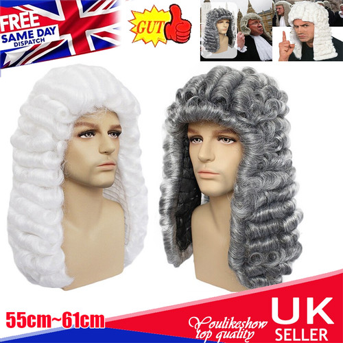 Judge colonial wig 55cm - colonial,