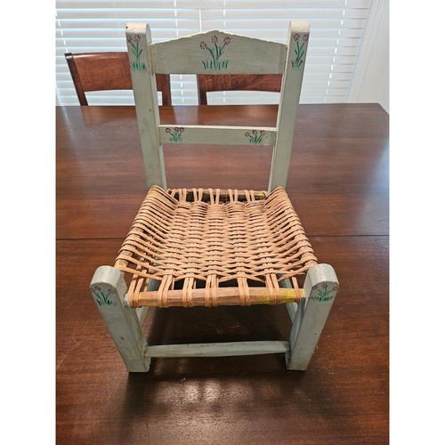 Vintage handmade child chair - child,