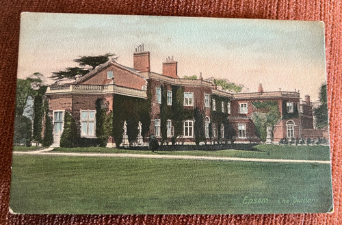 Antique postcard epsom the - antique,