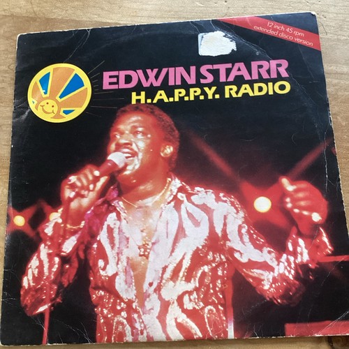 Edwin starr happy - radio, 12”