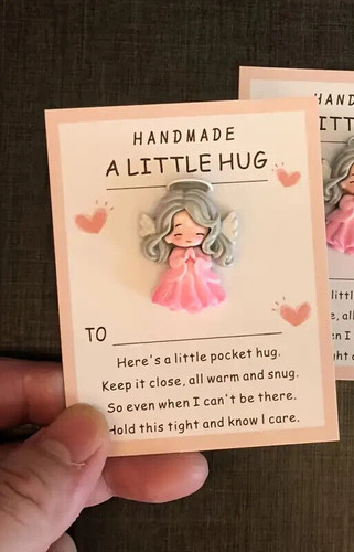 Pocket hug for loved ones - loved,