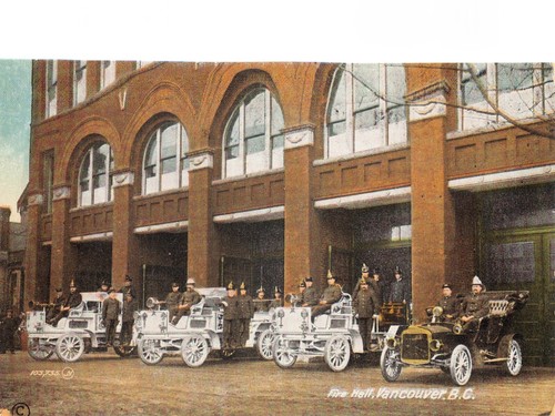 Canada history postcard fire - history,