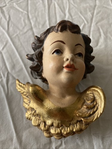 Vtg angel cherub putti - putti, head