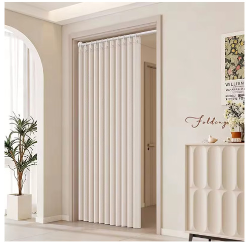 Pvc folding door oak - pvc,