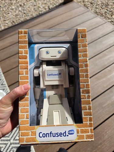 Confused com brian robot - robot, toy