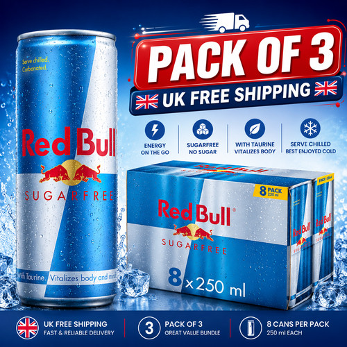 Red bull energy - bull, sugar