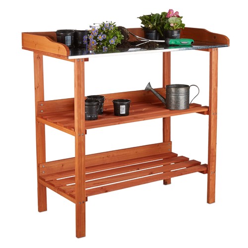 Planting table potting bench - table,