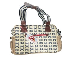 Pink lining baby changing bag - lining,