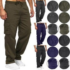 Mens fleece lined thermal - fleece,
