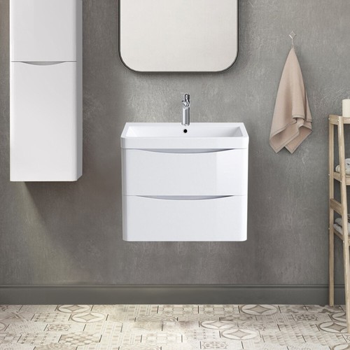 Wall hung drawer - 2, vanity