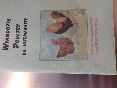Wyandotte poultry joseph - wyandotte,