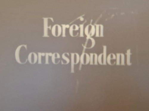 Foreign correspondent 1940 - foreign,