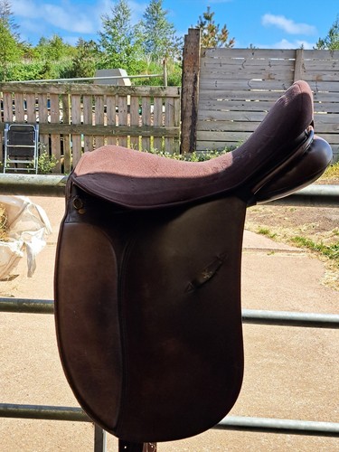 Jeffries falcon saddle - jeffries, 17.5"