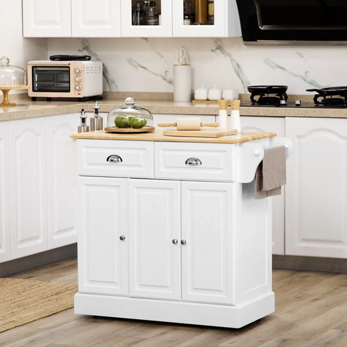Storage trolley kitchen island - storage,