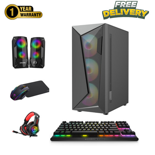 Full setup gaming bundle - setup, pc