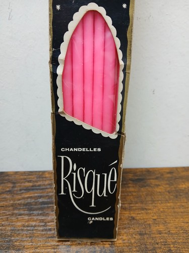 Vintage chandelles risqué - chandelles,